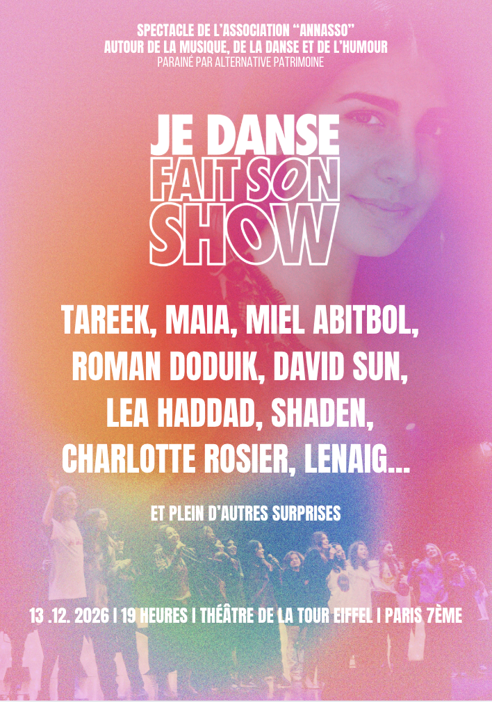 Affiche — Je danse fait son show, 3e édition, 13 décembre 2026, Théâtre de la Tour Eiffel